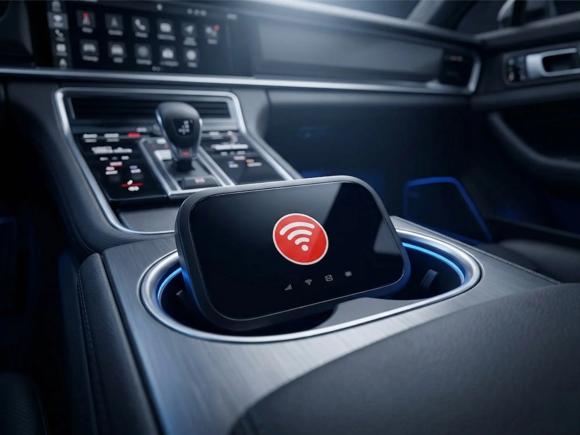 On-The-Go router connecting multiple devices